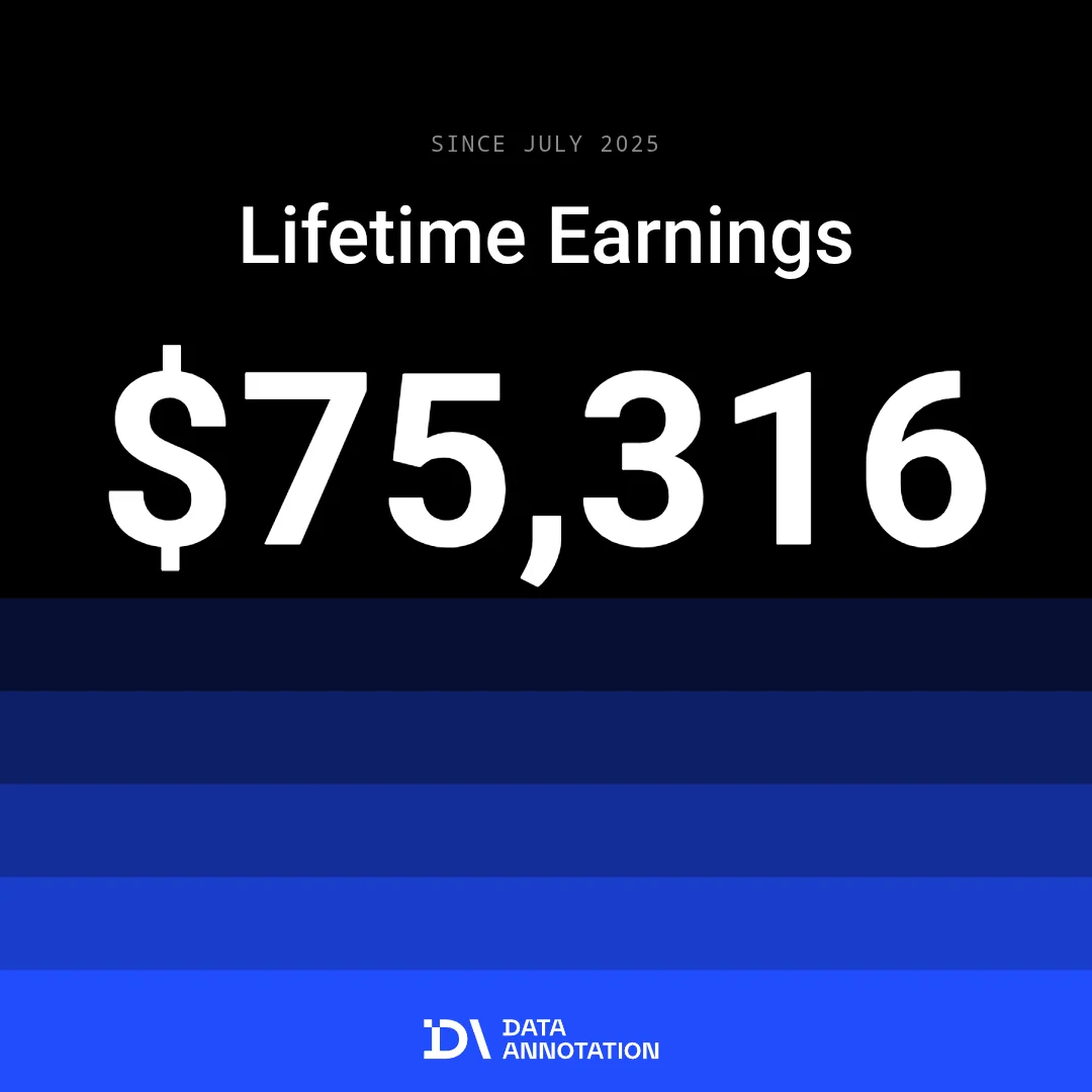 Contributor earnings screenshot